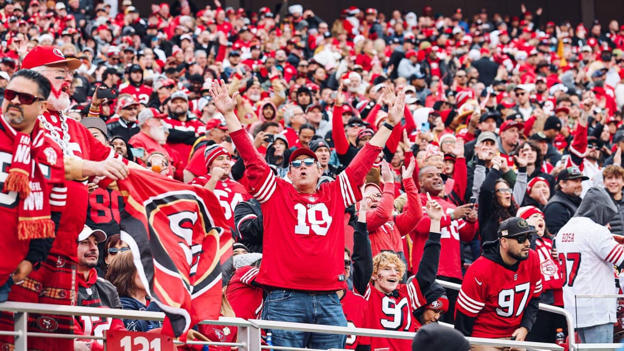 San Francisco 49ers team celebration